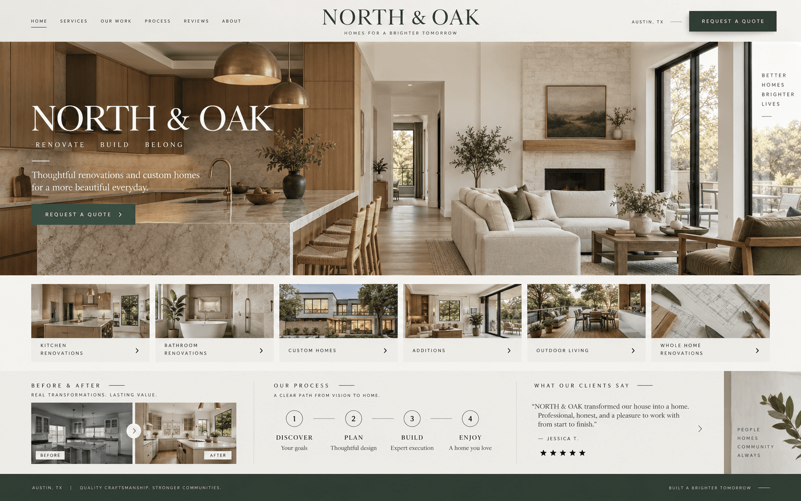 NORTH & OAK project